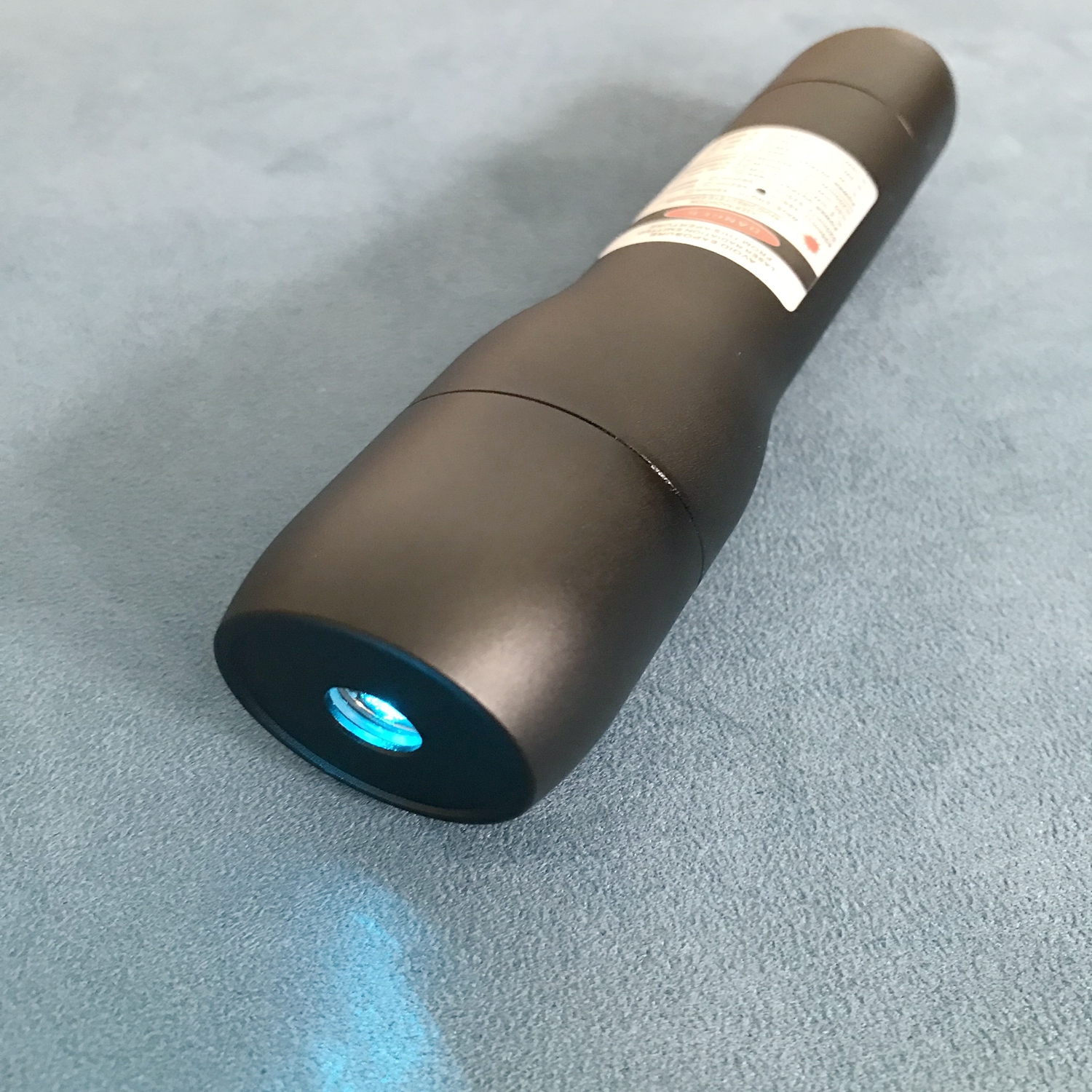 (image for) Cyan Blue Laser Pointer Unique Color Spectrum 488nm Ray Portable Laser Flashlight